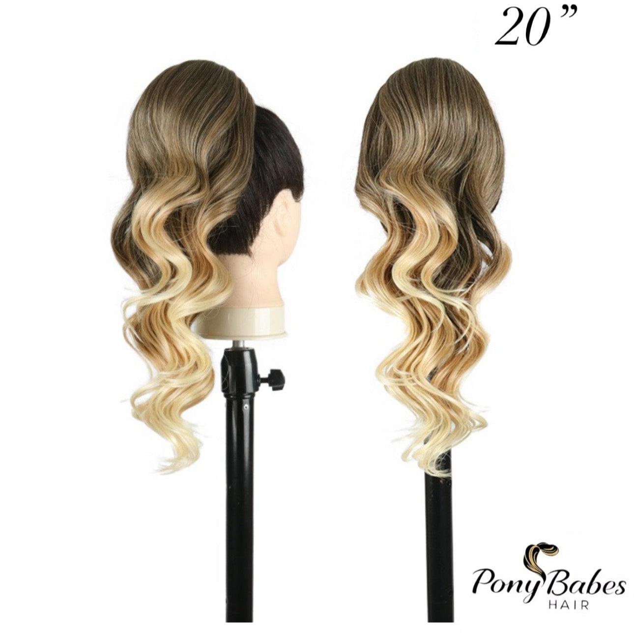 Curly Perfection Pony 20"