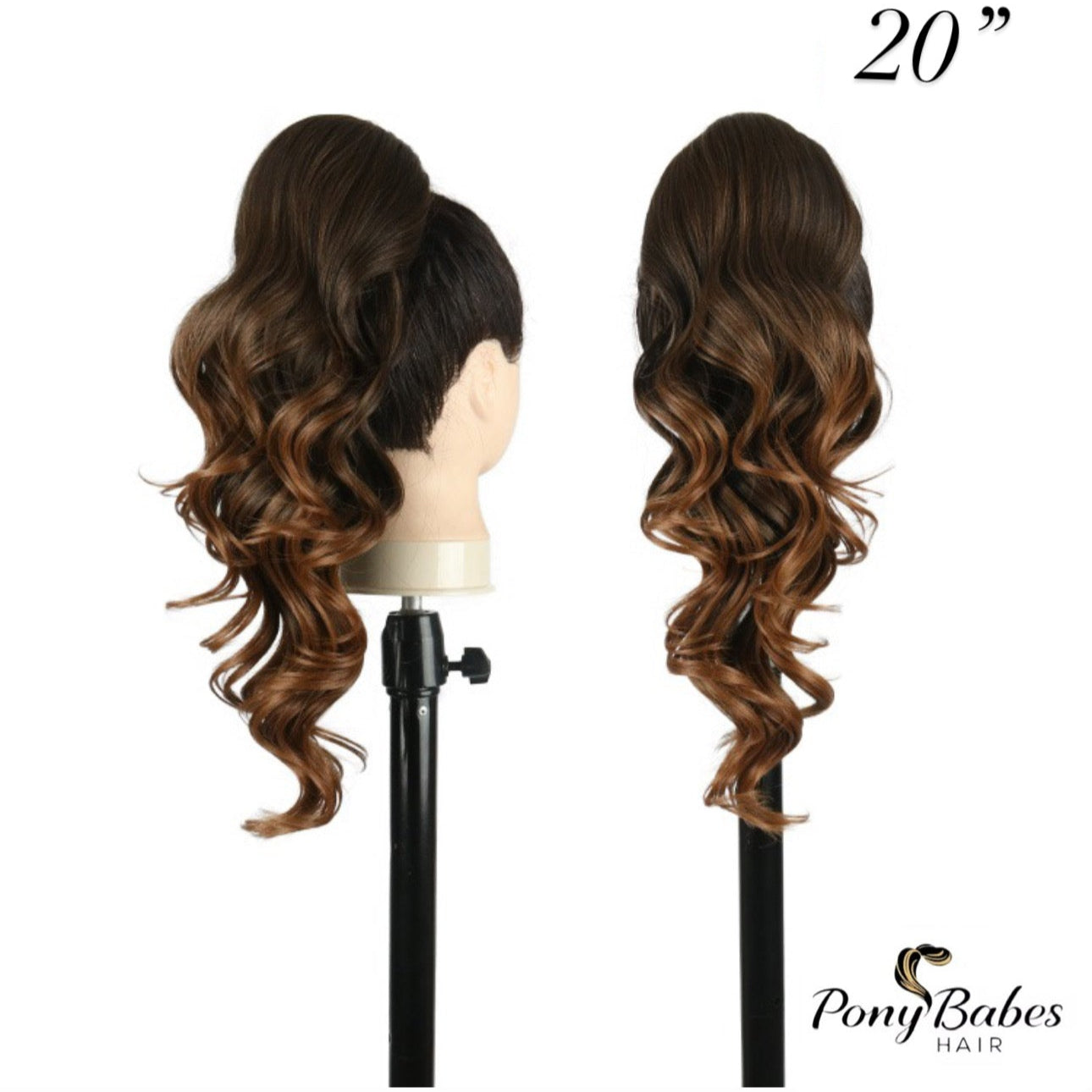 Curly Perfection Pony 20"