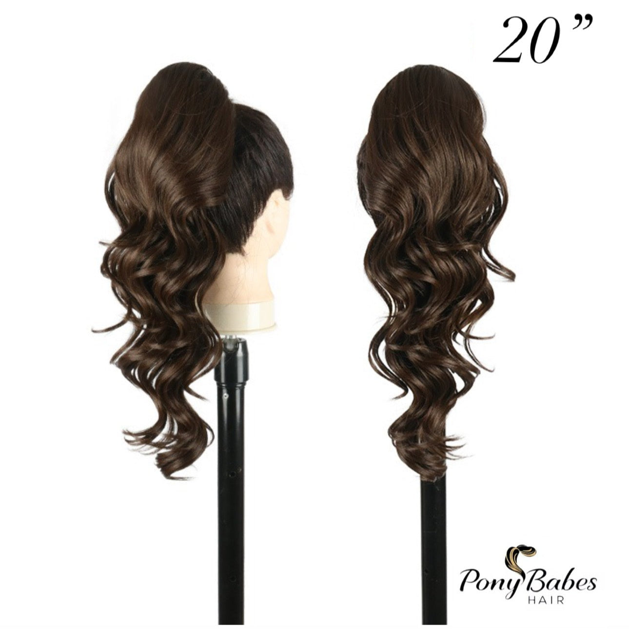 Curly Perfection Pony 20"