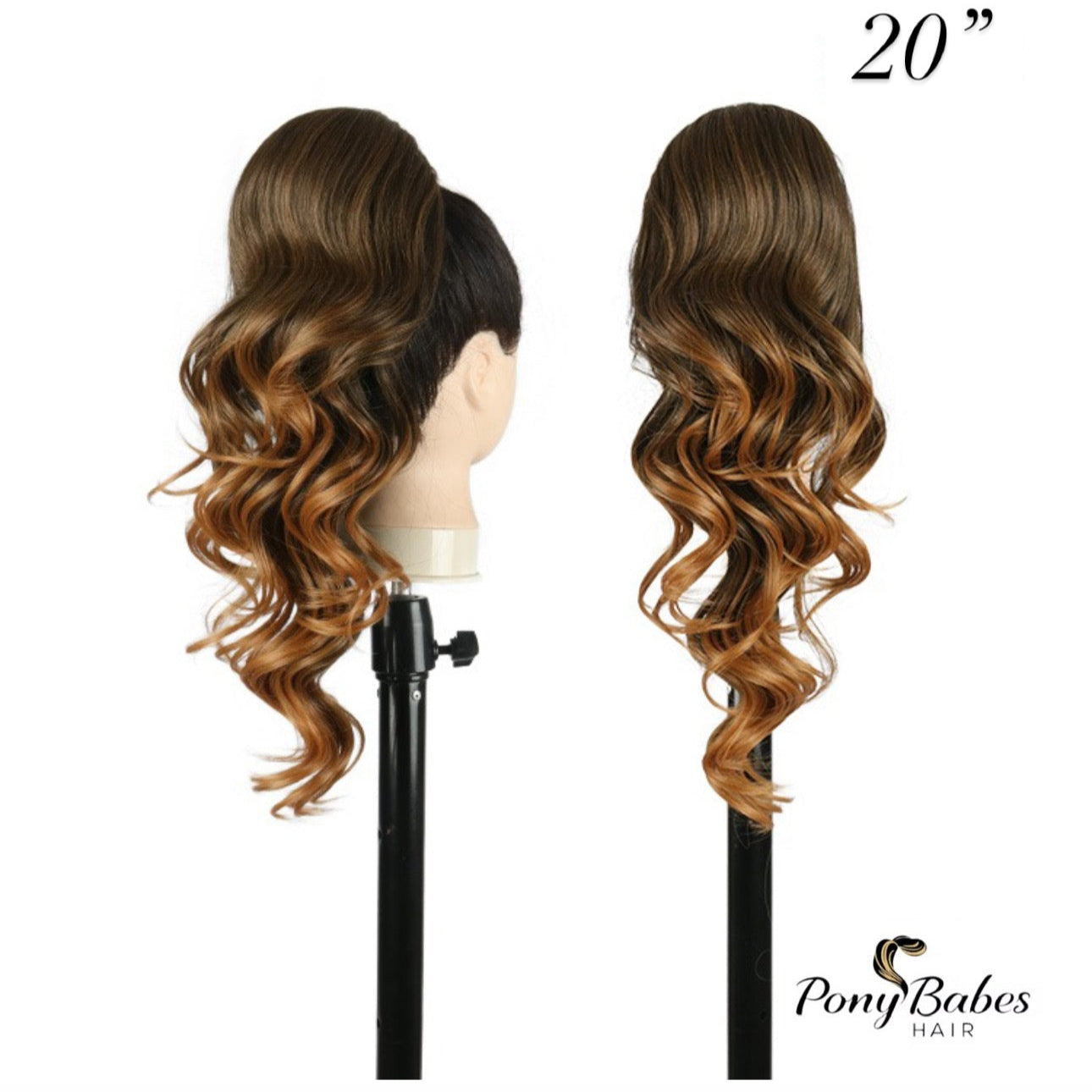 Curly Perfection Pony 20"