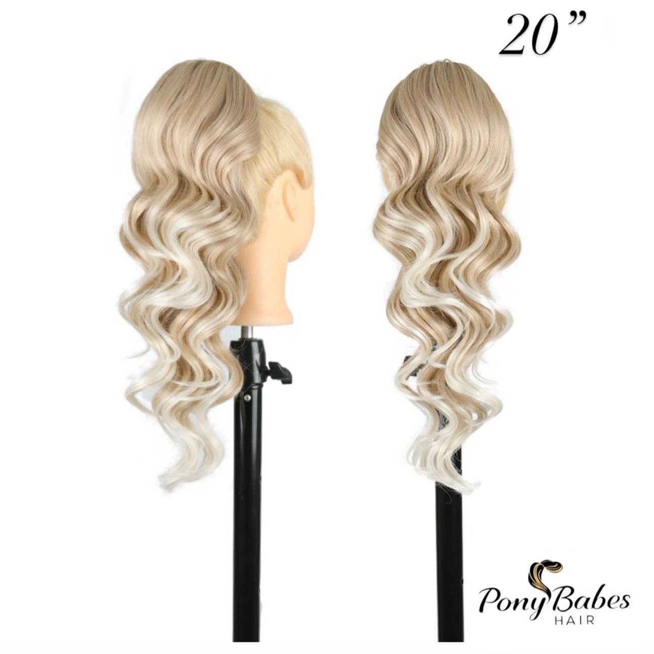 Curly Perfection Pony 20"