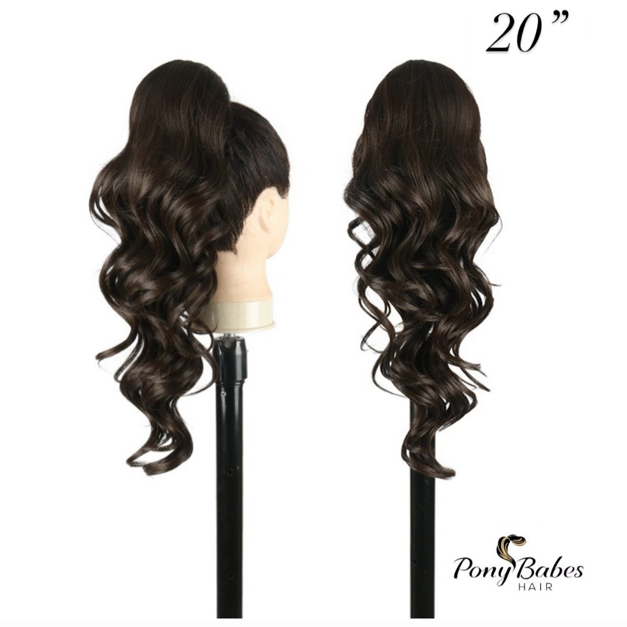 Curly Perfection Pony 20"